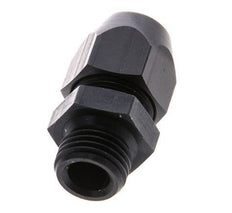 10x4mm & G1/4'' Aluminum Straight Compression Fitting with Male Threads 10 bar PVC and PA [2 Pieces]