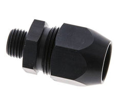 16x10mm & G1/4'' Aluminum Straight Compression Fitting with Male Threads 10 bar PVC and PA [2 Pieces]