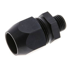 16x10mm & G1/4'' Aluminum Straight Compression Fitting with Male Threads 10 bar PVC and PA [2 Pieces]