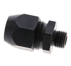 16x10mm & G1/4'' Aluminum Straight Compression Fitting with Male Threads 10 bar PVC and PA [2 Pieces]