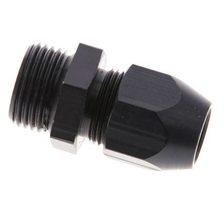 10x4mm & G3/8'' Aluminum Straight Compression Fitting with Male Threads 10 bar PVC and PA [2 Pieces]