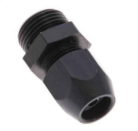 10x4mm & G3/8'' Aluminum Straight Compression Fitting with Male Threads 10 bar PVC and PA [2 Pieces]