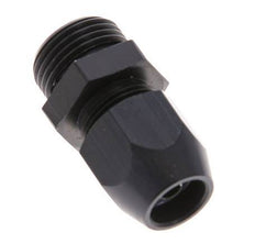 10x4mm & G3/8'' Aluminum Straight Compression Fitting with Male Threads 10 bar PVC and PA [2 Pieces]