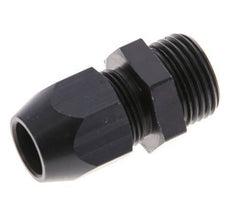 10x4mm & G3/8'' Aluminum Straight Compression Fitting with Male Threads 10 bar PVC and PA [2 Pieces]