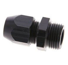 10x4mm & G3/8'' Aluminum Straight Compression Fitting with Male Threads 10 bar PVC and PA [2 Pieces]