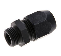 14x8mm & G3/8'' Aluminum Straight Compression Fitting with Male Threads 10 bar PVC and PA [2 Pieces]