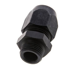 14x8mm & G3/8'' Aluminum Straight Compression Fitting with Male Threads 10 bar PVC and PA [2 Pieces]