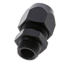 15x9mm & G3/8'' Aluminum Straight Compression Fitting with Male Threads 10 bar PVC and PA [2 Pieces]