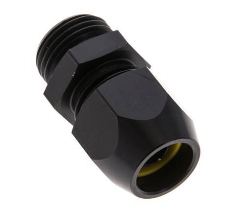15x9mm & G1/2'' Aluminum Straight Compression Fitting with Male Threads 10 bar PVC and PA