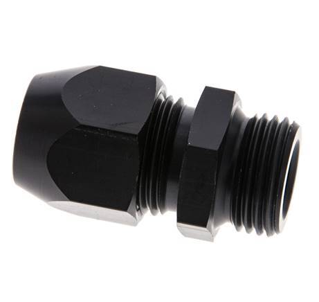 15x9mm & G1/2'' Aluminum Straight Compression Fitting with Male Threads 10 bar PVC and PA