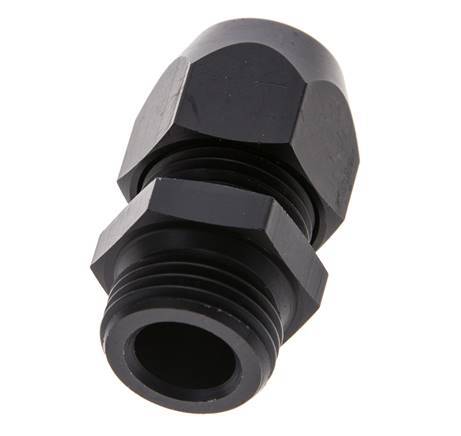 15x9mm & G1/2'' Aluminum Straight Compression Fitting with Male Threads 10 bar PVC and PA
