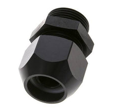 26x19mm & G1'' Aluminum Straight Compression Fitting with Male Threads 10 bar PVC and PA