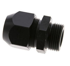 26x19mm & G1'' Aluminum Straight Compression Fitting with Male Threads 10 bar PVC and PA