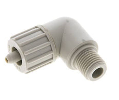 10x4mm & G1/4'' PP Elbow Compression Fitting with Male Threads 10 bar PVC and PA