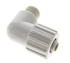 15x9mm & G3/8'' PP Elbow Compression Fitting with Male Threads 10 bar PVC and PA