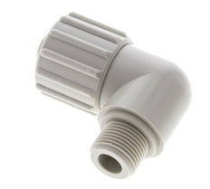 15x9mm & G3/8'' PP Elbow Compression Fitting with Male Threads 10 bar PVC and PA