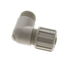 20x13mm & G3/4'' PP Elbow Compression Fitting with Male Threads 10 bar PVC and PA