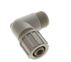 20x13mm & G3/4'' PP Elbow Compression Fitting with Male Threads 10 bar PVC and PA