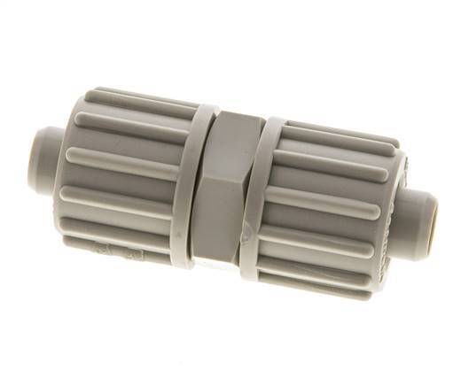 16x10mm PP Racor de compresión recto 10 bar PVC y PA