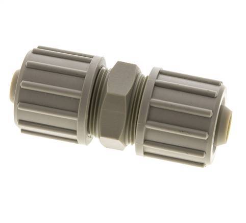 Racor de compresión recto PP 20x13mm 10 bar PVC y PA