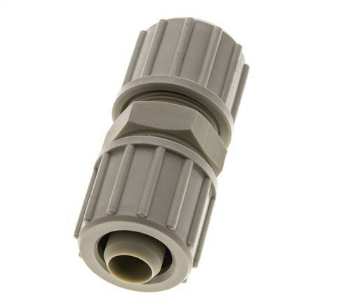 Racor de compresión recto PP 20x13mm 10 bar PVC y PA