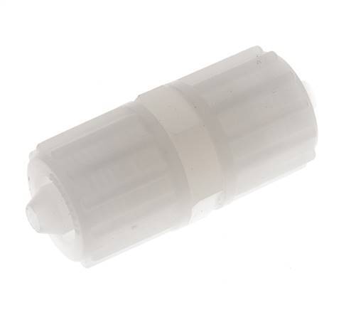 Racor de compresión recto 12x6mm PVDF 10 bar PVC y PA