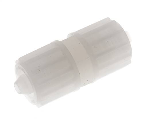 Racor de compresión recto 12x6mm PVDF 10 bar PVC y PA