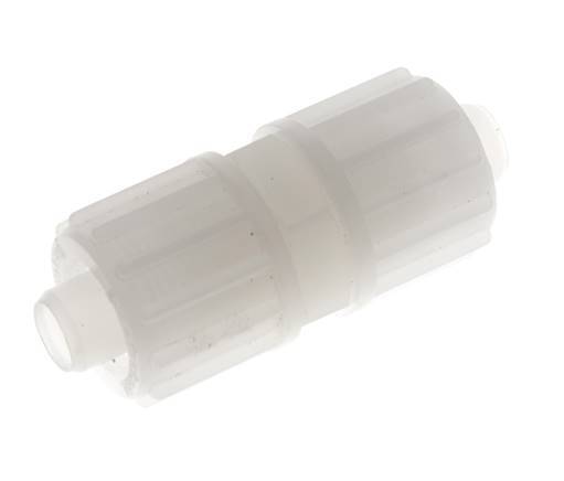 Racor de compresión recto 20x13mm PVDF 10 bar PVC y PA