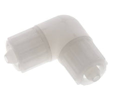 Accesorio de compresión codo 12x6mm PVDF 10 bar PVC y PA
