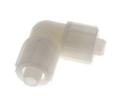 20x13mm PVDF Racor Codo Compresión 10 bar PVC y PA