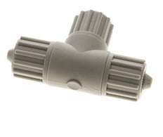 Racor de compresión en T de PP 12x6mm 10 bar PVC y PA
