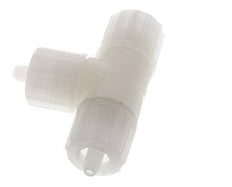 Racor de compresión en T 10x4mm PVDF 10 bar PVC y PA