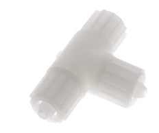 Racor de compresión en T 12x6mm PVDF 10 bar PVC y PA