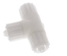 Racor de compresión en T 12x6mm PVDF 10 bar PVC y PA