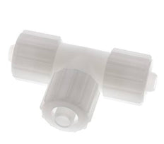 Racor de compresión en T 15x9mm PVDF 10 bar PVC y PA