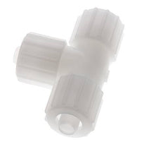 Racor de compresión en T 15x9mm PVDF 10 bar PVC y PA
