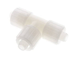 20x13mm PVDF T-Shape Tee Compression Fitting 10 bar PVC and PA