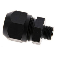 Racor de compresión recto de aluminio 9x6mm y G1/8'' con rosca macho 10 bar PVC y PA