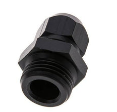 Racor de compresión recto de aluminio 9x6mm y G1/2'' con rosca macho 10 bar PVC y PA
