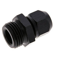 Racor de compresión recto de aluminio 9x6mm y G1/2'' con rosca macho 10 bar PVC y PA