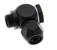 Accesorio de compresión de aluminio 12x9mm y G3/8'' con rosca macho 10 bar PVC y PA