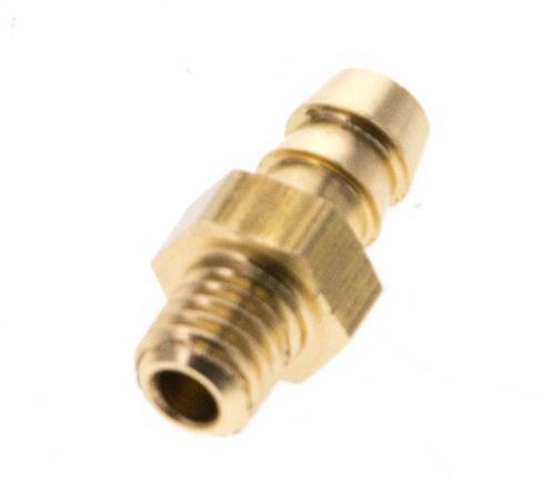 Barra de manguera de latón de 4 mm y M5 macho [10 piezas]