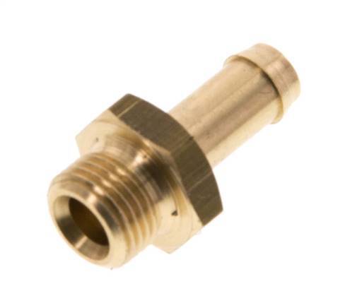 Barra de manguera de latón de 6 mm y G1/8'' macho [5 piezas]