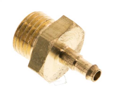 Barra de manguera de latón de 4 mm y G1/4'' macho [2 piezas]
