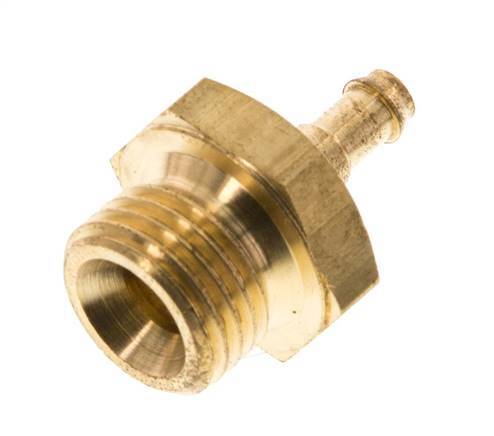 Barra de manguera de latón de 4 mm y G1/4'' macho [2 piezas]