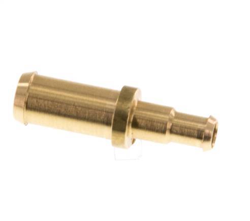 Conector de manguera de latón de 6 mm y 4 mm [5 piezas]