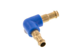 Conector de manguera codo de latón/plástico de 4 mm [2 piezas]
