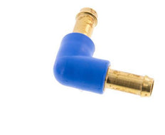 Conector de manguera codo de latón/plástico de 6 mm [2 piezas]