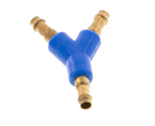 Conector de manguera en Y de latón/plástico de 3 mm [2 piezas]