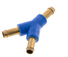 Conector de manguera en Y de latón/plástico de 6 mm [2 piezas]